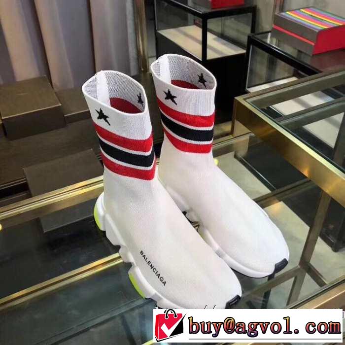2019春夏のトレンド新商品 メンズ スニーカー 多色可選 BALENCIAGA Speed Trainer バレンシアガ スピードトレーナー