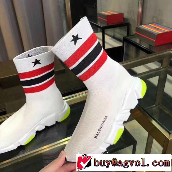 2019春夏のトレンド新商品 メンズ スニーカー 多色可選 BALENCIAGA Speed Trainer バレンシアガ スピードトレーナー
