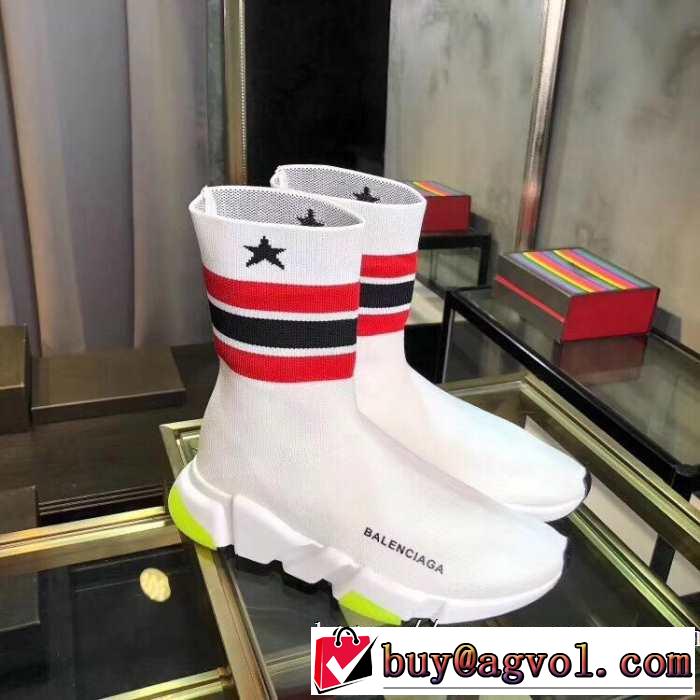 2019春夏のトレンド新商品 メンズ スニーカー 多色可選 BALENCIAGA Speed Trainer バレンシアガ スピードトレーナー