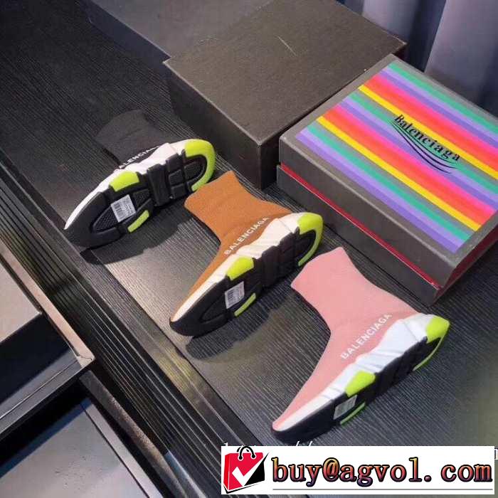 2019春夏のトレンド新商品 メンズ スニーカー 多色可選 BALENCIAGA Speed Trainer バレンシアガ スピードトレーナー