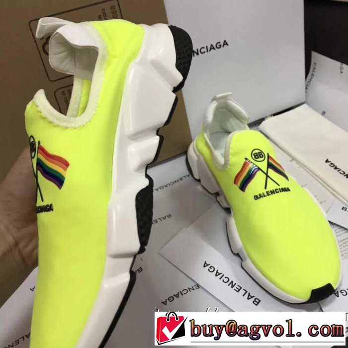 今から夏まで活躍する  多色可選  BALENCIAGA Speed Trainer バレンシアガ スピードトレーナー メンズ スニーカー