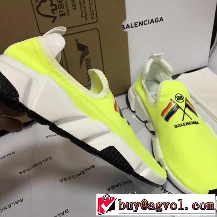 今から夏まで活躍する  多色可選  BALENCIAGA Speed Trainer バレンシアガ スピードトレーナー メンズ スニーカー