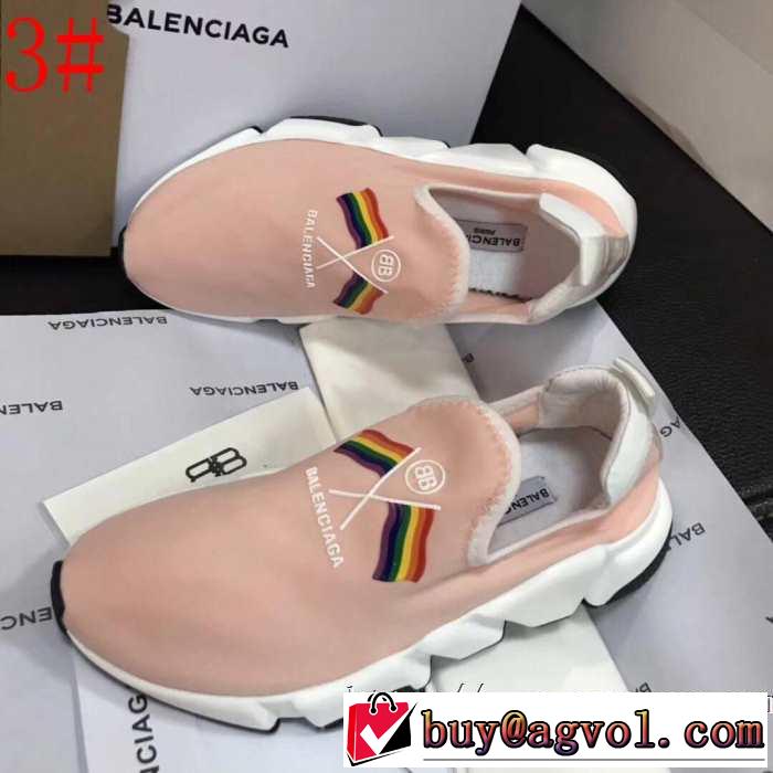 今から夏まで活躍する  多色可選  BALENCIAGA Speed Trainer バレンシアガ スピードトレーナー メンズ スニーカー