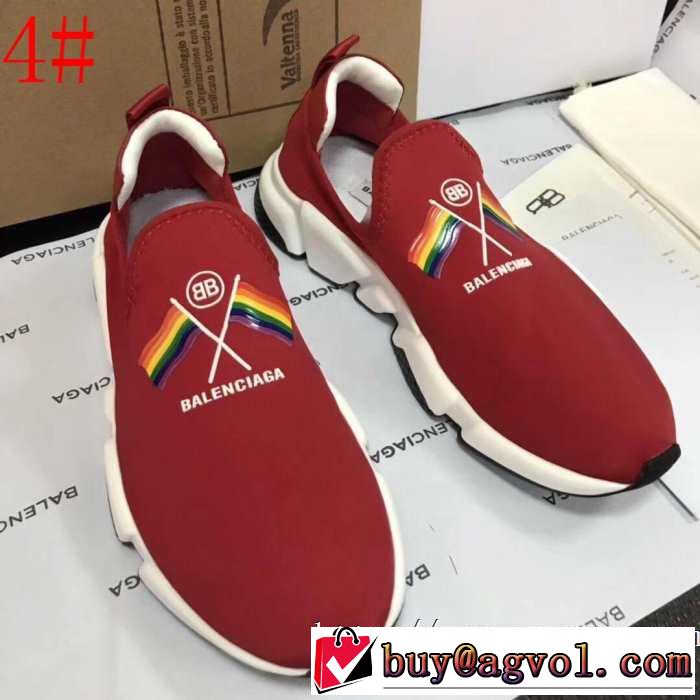 今から夏まで活躍する  多色可選  BALENCIAGA Speed Trainer バレンシアガ スピードトレーナー メンズ スニーカー