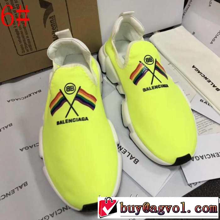 今から夏まで活躍する  多色可選  BALENCIAGA Speed Trainer バレンシアガ スピードトレーナー メンズ スニーカー