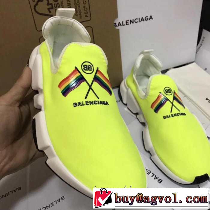 今から夏まで活躍する  多色可選  BALENCIAGA Speed Trainer バレンシアガ スピードトレーナー メンズ スニーカー