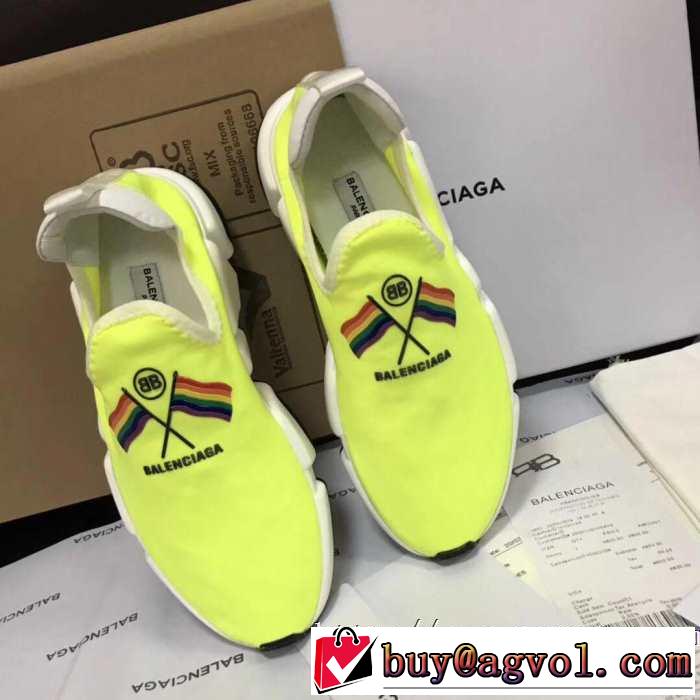 今から夏まで活躍する  多色可選  BALENCIAGA Speed Trainer バレンシアガ スピードトレーナー メンズ スニーカー