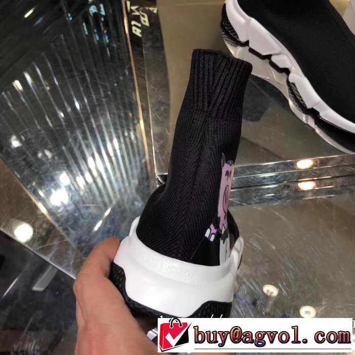 4色可選  BALENCIAGA Speed Trainer 夏気分UP最新コレクション バレンシアガ スピードトレーナー メンズ スニーカー