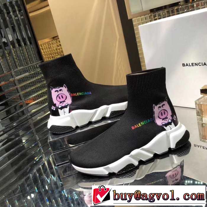 4色可選  BALENCIAGA Speed Trainer 夏気分UP最新コレクション バレンシアガ スピードトレーナー メンズ スニーカー