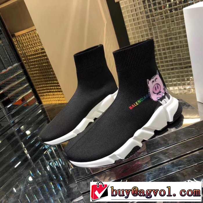 4色可選  BALENCIAGA Speed Trainer 夏気分UP最新コレクション バレンシアガ スピードトレーナー メンズ スニーカー