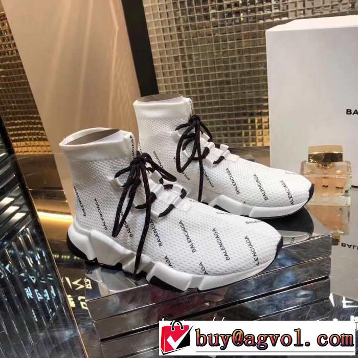 【2019年】夏のファッション 2色可選  BALENCIAGA Speed Trainer バレンシアガ スピードトレーナー メンズ スニーカー