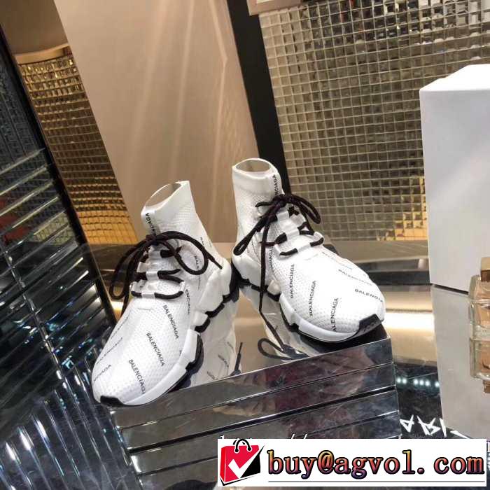 【2019年】夏のファッション 2色可選  BALENCIAGA Speed Trainer バレンシアガ スピードトレーナー メンズ スニーカー