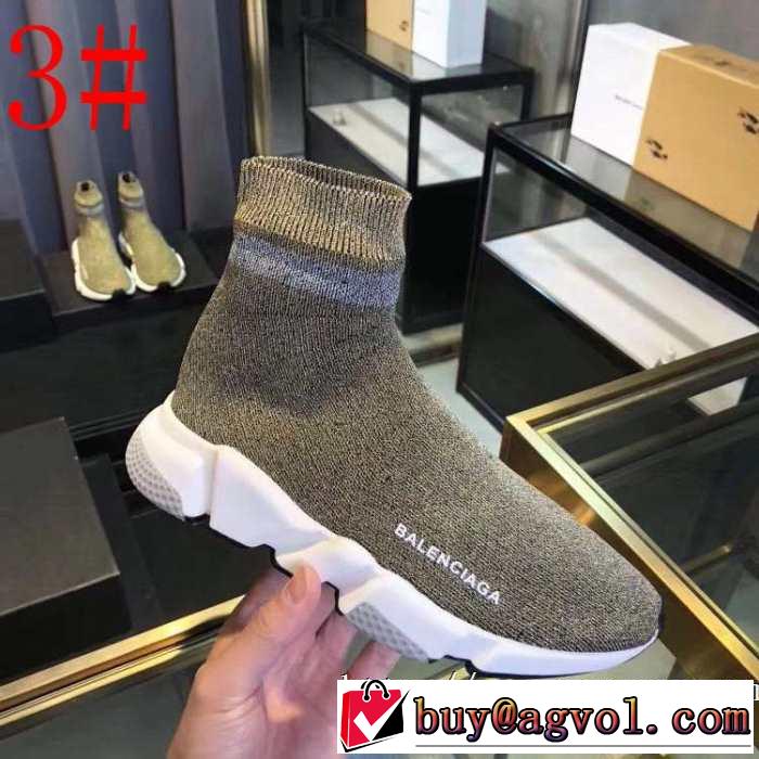 2019SS バレンシアガ スピードトレーナー メンズ スニーカー 知的な夏のスタイル 多色可選  BALENCIAGA Speed Trainer
