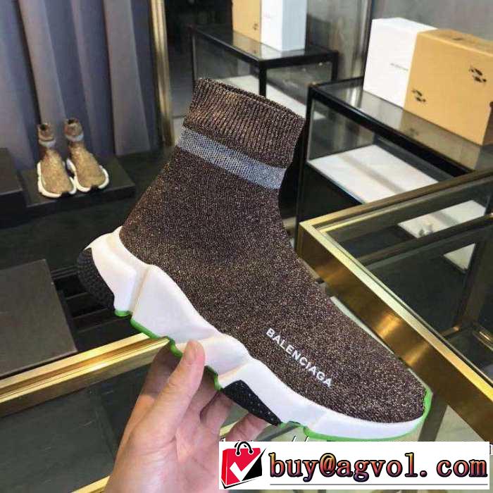 多色可選 2019春夏は人気定番  BALENCIAGA Speed Trainer バレンシアガ スピードトレーナー メンズ スニーカー