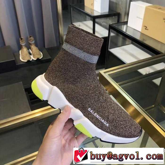 多色可選 2019春夏は人気定番  BALENCIAGA Speed Trainer バレンシアガ スピードトレーナー メンズ スニーカー