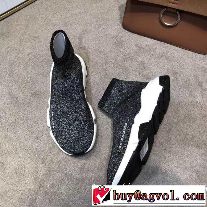 2色可選  BALENCIAGA Speed Trainer バレンシアガ スピードトレーナー人気ストリートブランド新品 メンズ スニーカー