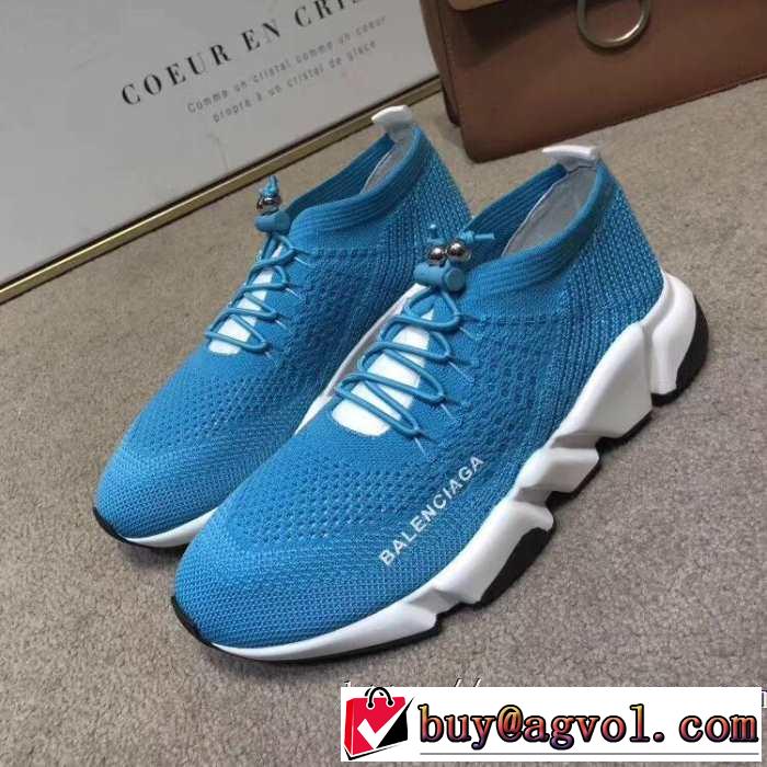 さわやか夏スタイル新品  多色可選 2019SS BALENCIAGA Speed Trainer バレンシアガ スピードトレーナー メンズ スニーカー