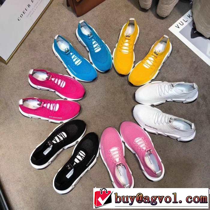 さわやか夏スタイル新品  多色可選 2019SS BALENCIAGA Speed Trainer バレンシアガ スピードトレーナー メンズ スニーカー