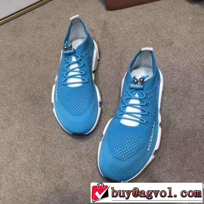 さわやか夏スタイル新品  多色可選 2019SS BALENCIAGA Speed Trainer バレンシアガ スピードトレーナー メンズ スニーカー