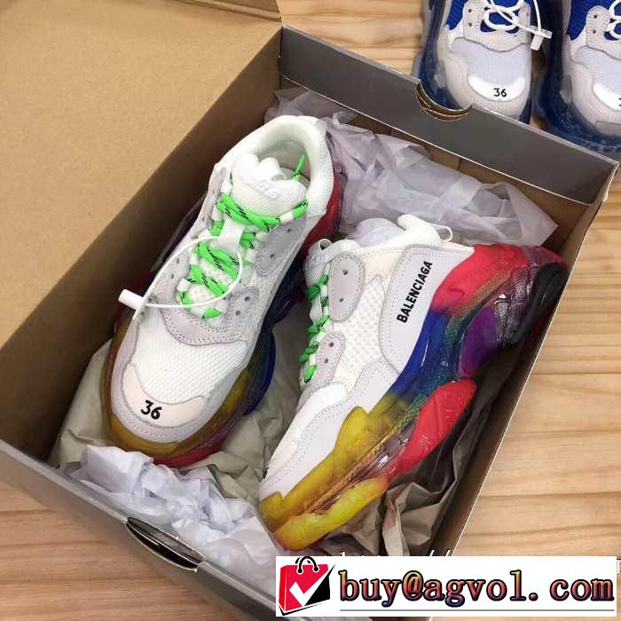 2019-20秋冬トレンドファッション バレンシアガ BALENCIAGA 秋冬流行りファション 多色可選 ランニングシューズ 最新秋冬トレンドをチェック