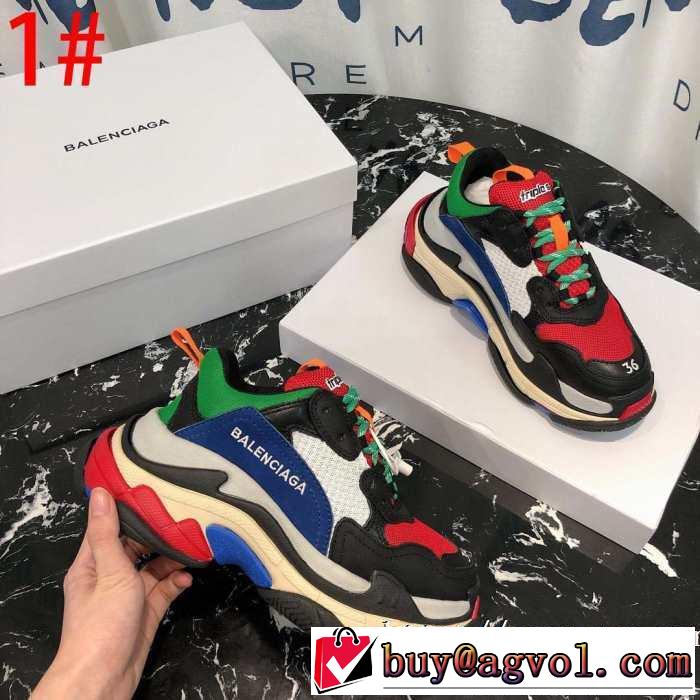 ランニングシューズ 秋冬にお世話になる定番 バレンシアガ最速2019秋冬トレンドブランド  BALENCIAGA 毎日はちょっとイイ秋冬新品 多色可選