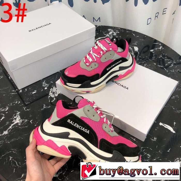 ランニングシューズ 秋冬にお世話になる定番 バレンシアガ最速2019秋冬トレンドブランド  BALENCIAGA 毎日はちょっとイイ秋冬新品 多色可選