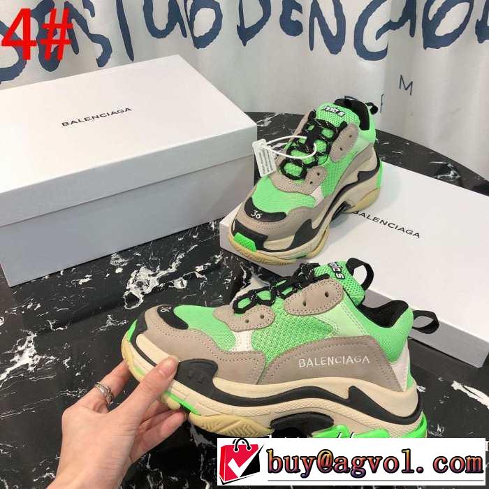 ランニングシューズ 秋冬にお世話になる定番 バレンシアガ最速2019秋冬トレンドブランド  BALENCIAGA 毎日はちょっとイイ秋冬新品 多色可選