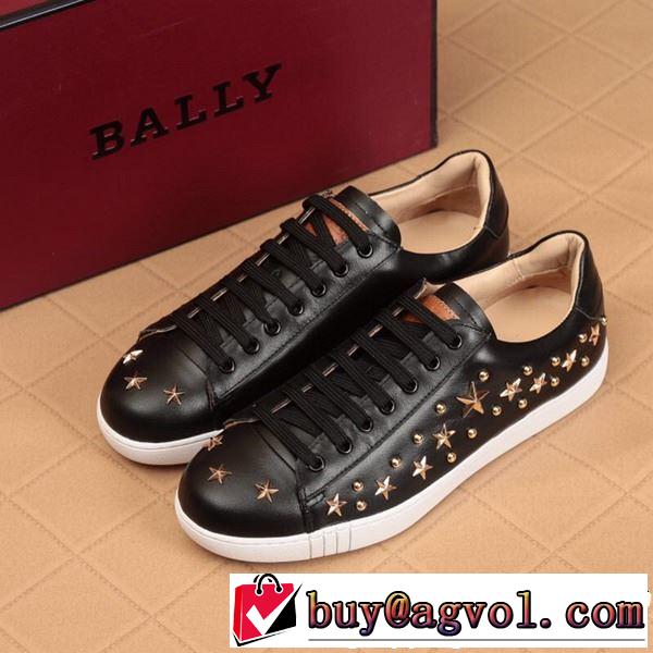おしゃれデザインも大人気 BALLY バリー カジュアルシューズ 2色可選 春夏の流行り2019新品
