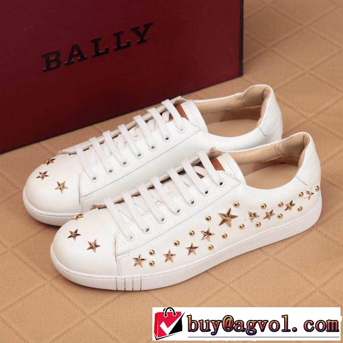 おしゃれデザインも大人気 BALLY バリー カジュアルシューズ 2色可選 春夏の流行り2019新品