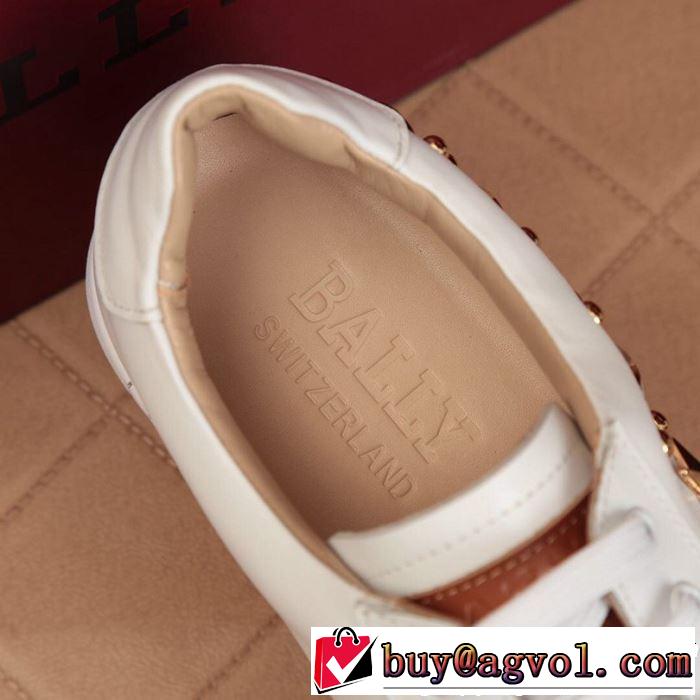 おしゃれデザインも大人気 BALLY バリー カジュアルシューズ 2色可選 春夏の流行り2019新品
