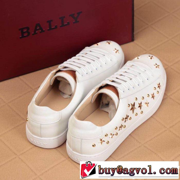 おしゃれデザインも大人気 BALLY バリー カジュアルシューズ 2色可選 春夏の流行り2019新品