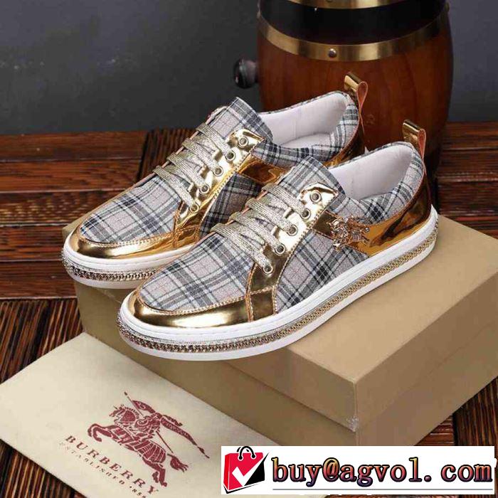 BURBERRY バーバリー カジュアルシューズ 3色可選 SS19春夏入荷人気のスピーディ 流行の最前線