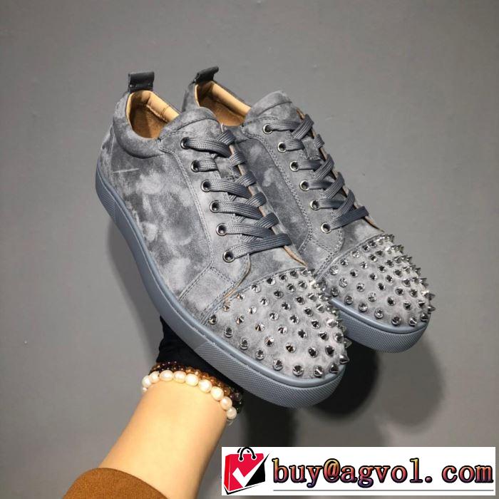 男女兼用 クリスチャンルブタン Christian Louboutin スニーカー、靴 3色可選 最新のトレンドブランド人気的 2019夏色っぽさ