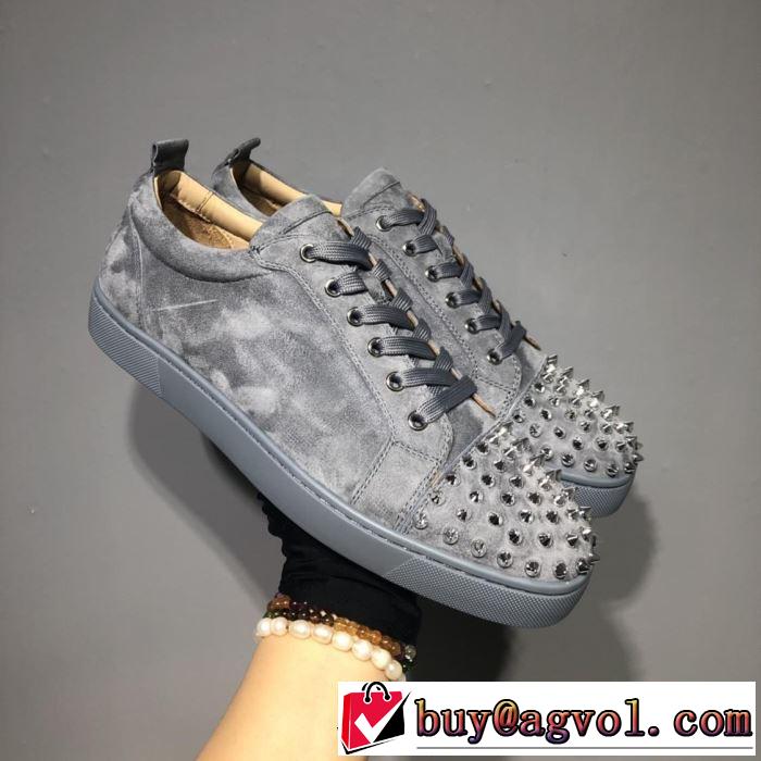 男女兼用 クリスチャンルブタン Christian Louboutin スニーカー、靴 3色可選 最新のトレンドブランド人気的 2019夏色っぽさ