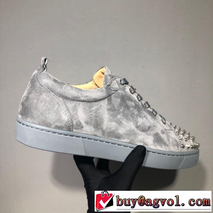 男女兼用 クリスチャンルブタン Christian Louboutin スニーカー、靴 3色可選 最新のトレンドブランド人気的 2019夏色っぽさ