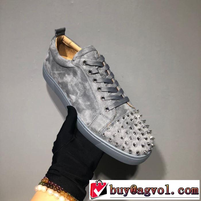 男女兼用 クリスチャンルブタン Christian Louboutin スニーカー、靴 3色可選 最新のトレンドブランド人気的 2019夏色っぽさ