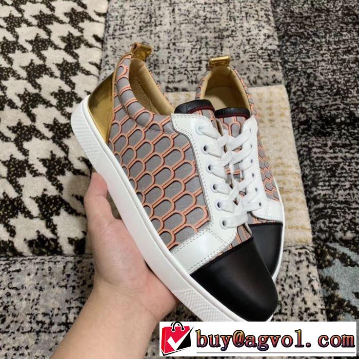 春夏のトレンドアイテム クリスチャンルブタン Christian Louboutin スニーカー、靴 2色可選 男女兼用 2019即旬な装いに