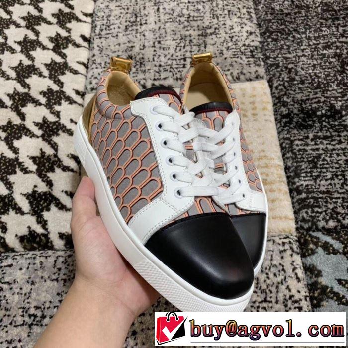 春夏のトレンドアイテム クリスチャンルブタン Christian Louboutin スニーカー、靴 2色可選 男女兼用 2019即旬な装いに