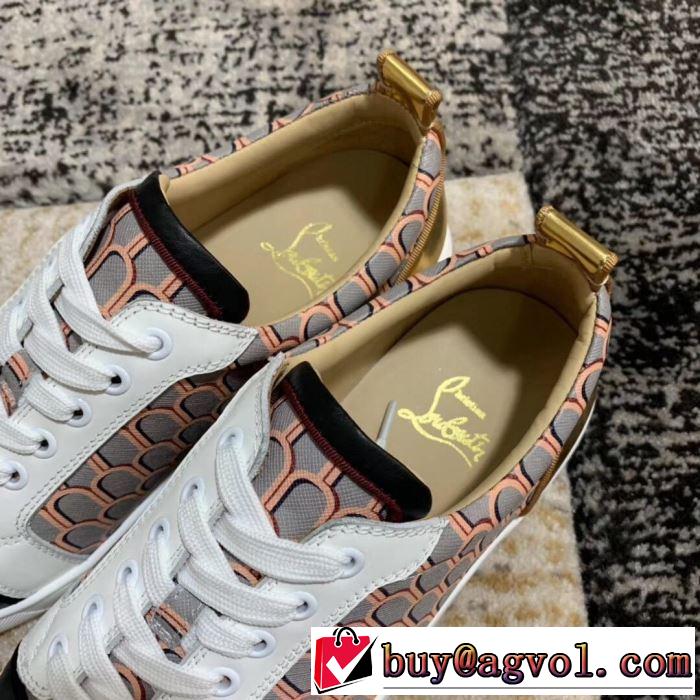 春夏のトレンドアイテム クリスチャンルブタン Christian Louboutin スニーカー、靴 2色可選 男女兼用 2019即旬な装いに