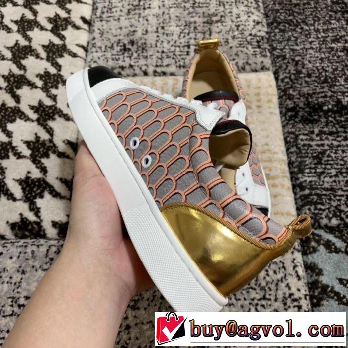 春夏のトレンドアイテム クリスチャンルブタン Christian Louboutin スニーカー、靴 2色可選 男女兼用 2019即旬な装いに