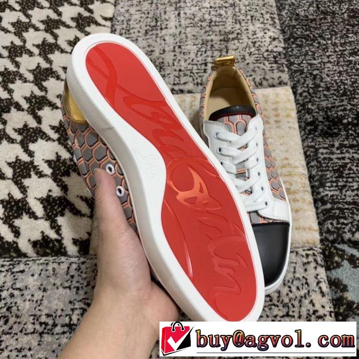 春夏のトレンドアイテム クリスチャンルブタン Christian Louboutin スニーカー、靴 2色可選 男女兼用 2019即旬な装いに
