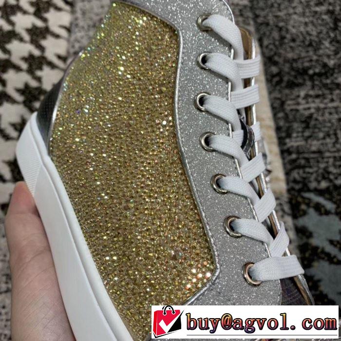 春夏の流行り2019新品 クリスチャンルブタン Christian Louboutin スニーカー、靴 男女兼用 2色可選 今年春夏ファション流行り