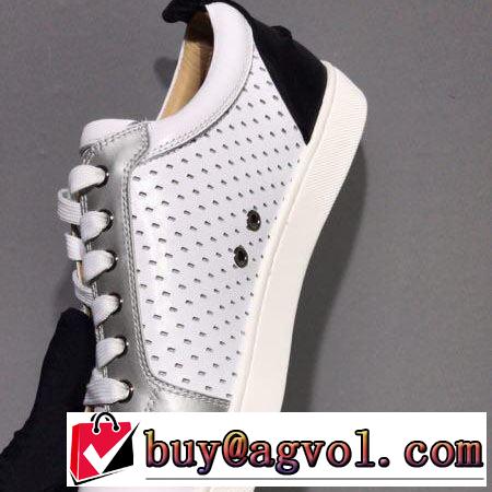 暑い季節も大活躍 2019夏ファション新品 クリスチャンルブタン Christian Louboutin スニーカー、靴 男女兼用 2色可選