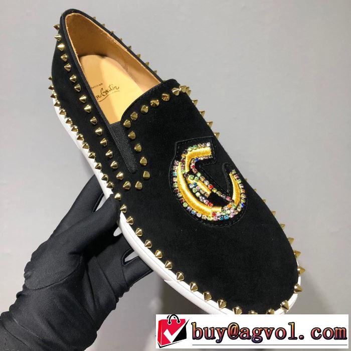 クリスチャンルブタン Christian Louboutin スニーカー、靴 男女兼用 今季は特に注目ファション 《2019年》今、注目のストリート