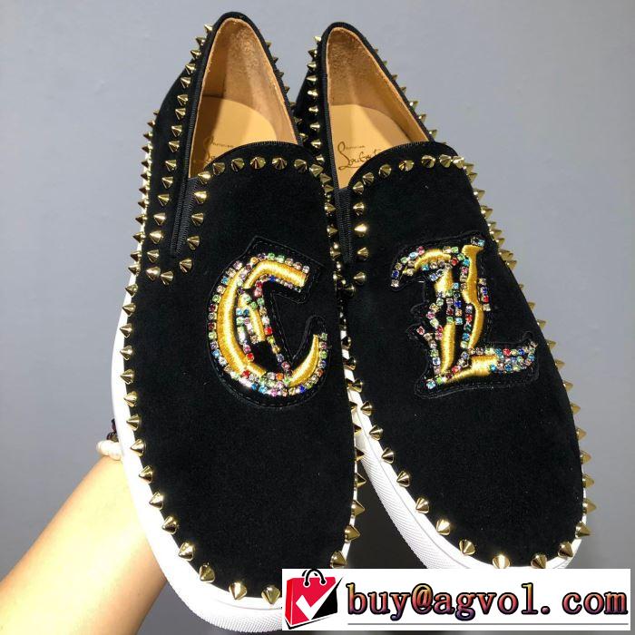 クリスチャンルブタン Christian Louboutin スニーカー、靴 男女兼用 今季は特に注目ファション 《2019年》今、注目のストリート