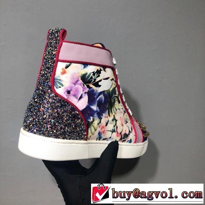 2019春夏は人気定番 クリスチャンルブタン Christian Louboutin スニーカー、靴 男女兼用 さわやか夏スタイル新品