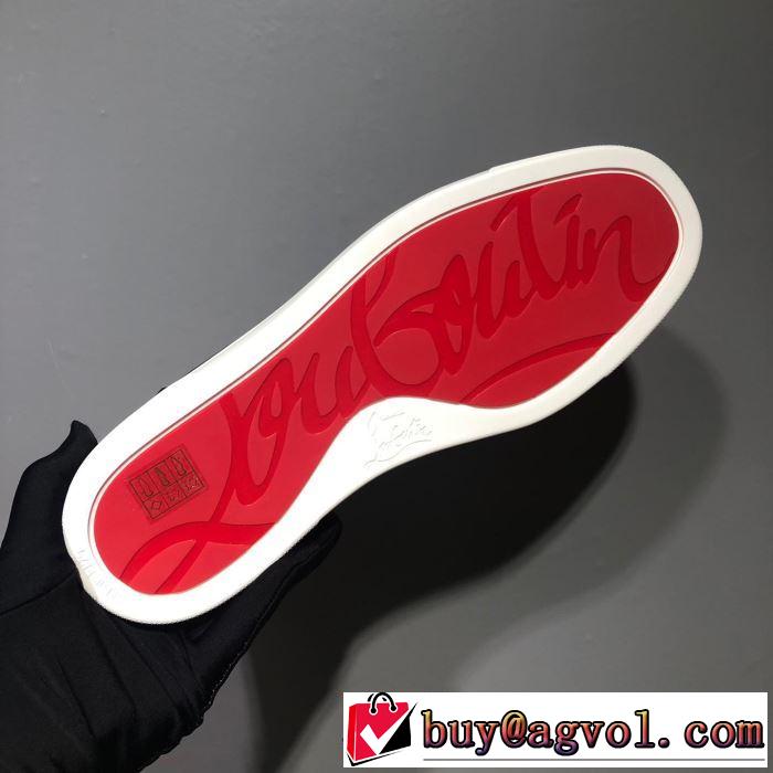 2019春夏は人気定番 クリスチャンルブタン Christian Louboutin スニーカー、靴 男女兼用 さわやか夏スタイル新品