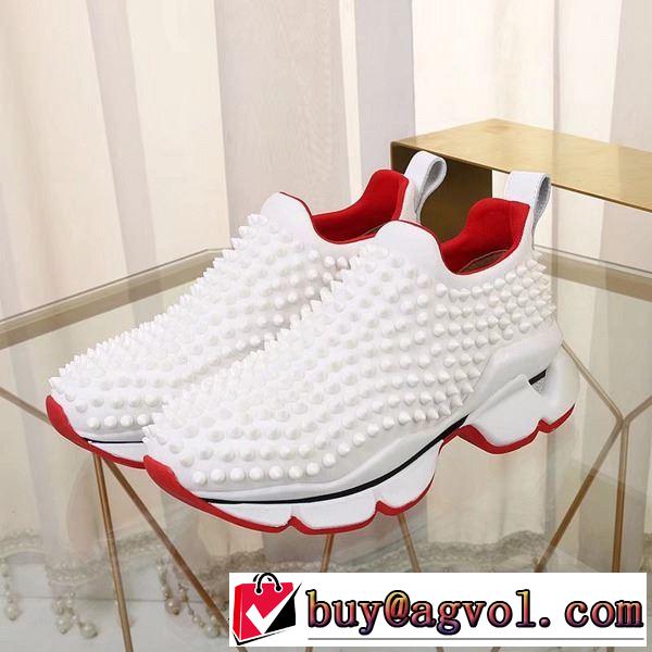 男女兼用 スニーカー、靴 2019春夏トレンドアイテム 目を引く春夏トップス クリスチャンルブタン Christian Louboutin