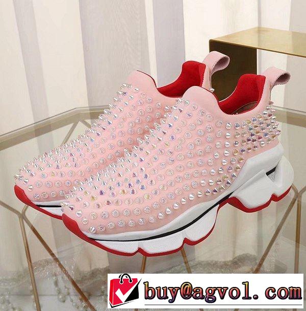 男女兼用 スニーカー、靴 2019春夏トレンドアイテム 目を引く春夏トップス クリスチャンルブタン Christian Louboutin