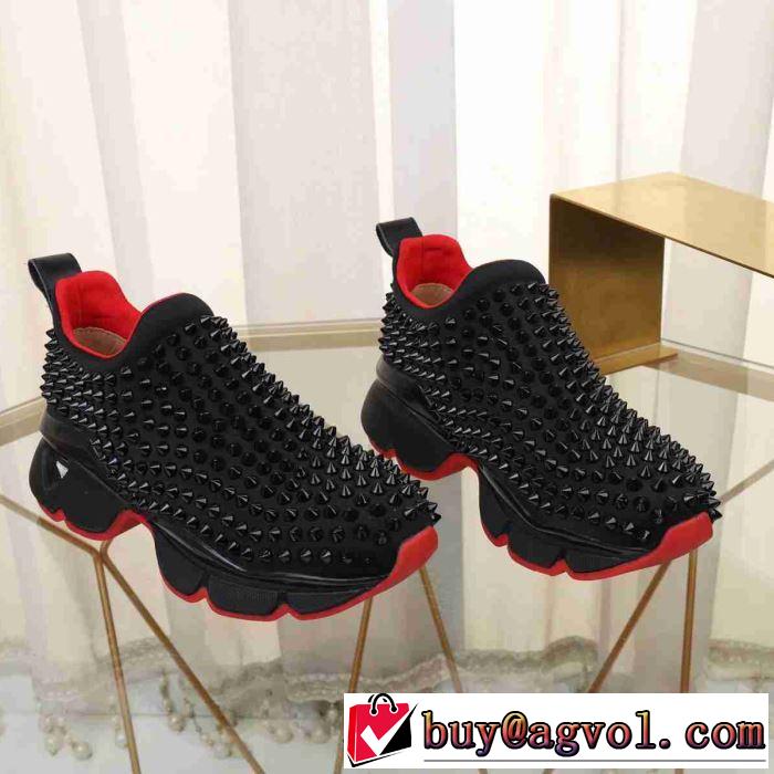男女兼用 スニーカー、靴 2019春夏トレンドアイテム 目を引く春夏トップス クリスチャンルブタン Christian Louboutin